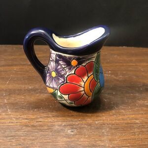 Talavera Mini Creamer Pitcher Mexican Talavera Decoration